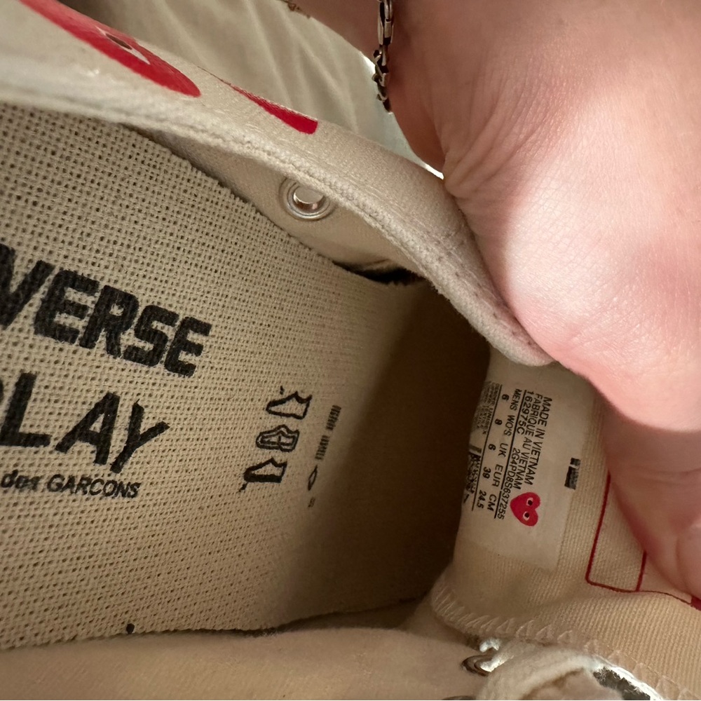 Converse Comme Des Garçons Sneakers - Picture 6 of 6